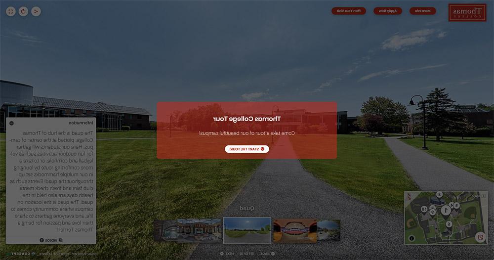 Take a 3D Virtual Tour of Thomas College